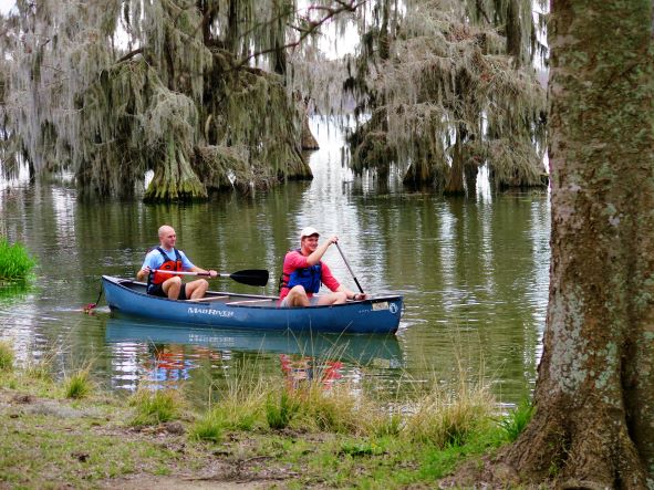 Explorando os pântanos da Louisiana - foto Ana Paula Garrido